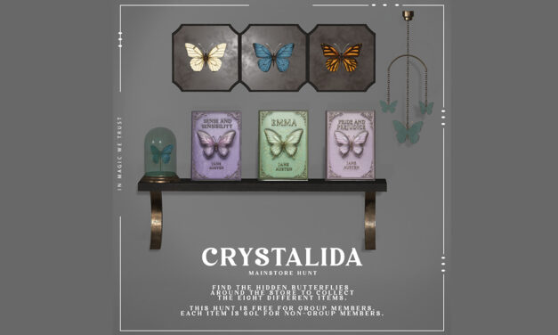 Float Like A Butterfly with the Crystalida Hunt at Octubre