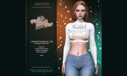 Chessie Thankful Top – VIP Gift at Pink Cream Pie