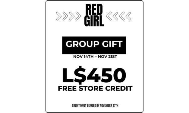 Group Gift 450L Store Credit at Red Girl