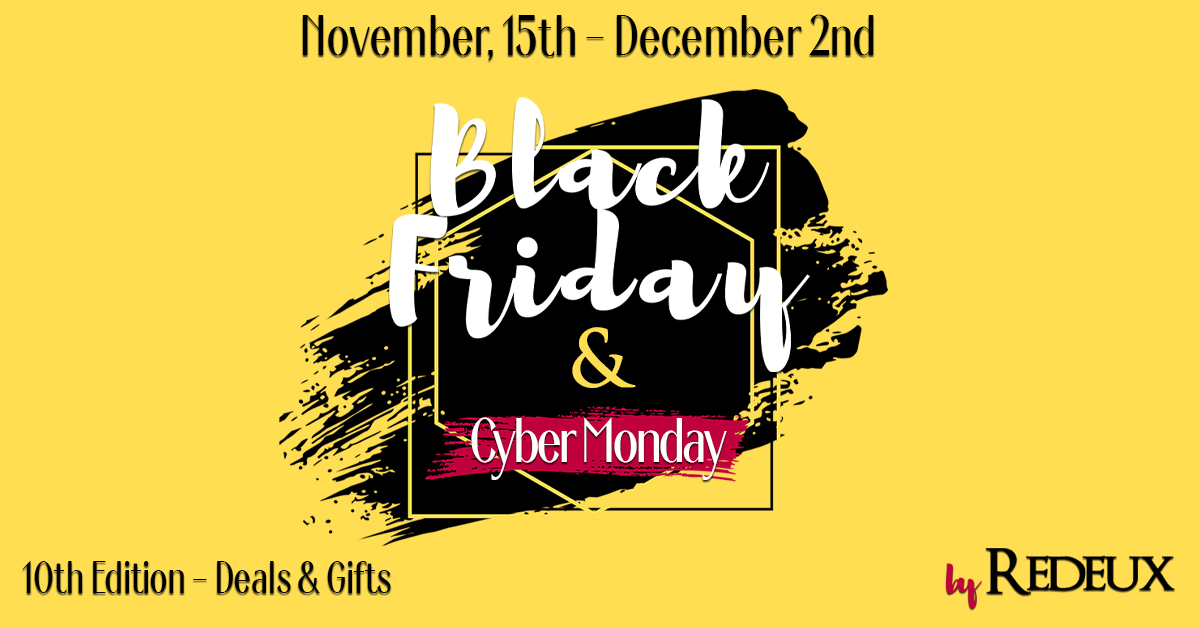 Great Black Friday & Cyber Monday Deals at Redeux!