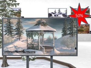 Seasonal Vintage Gazebo