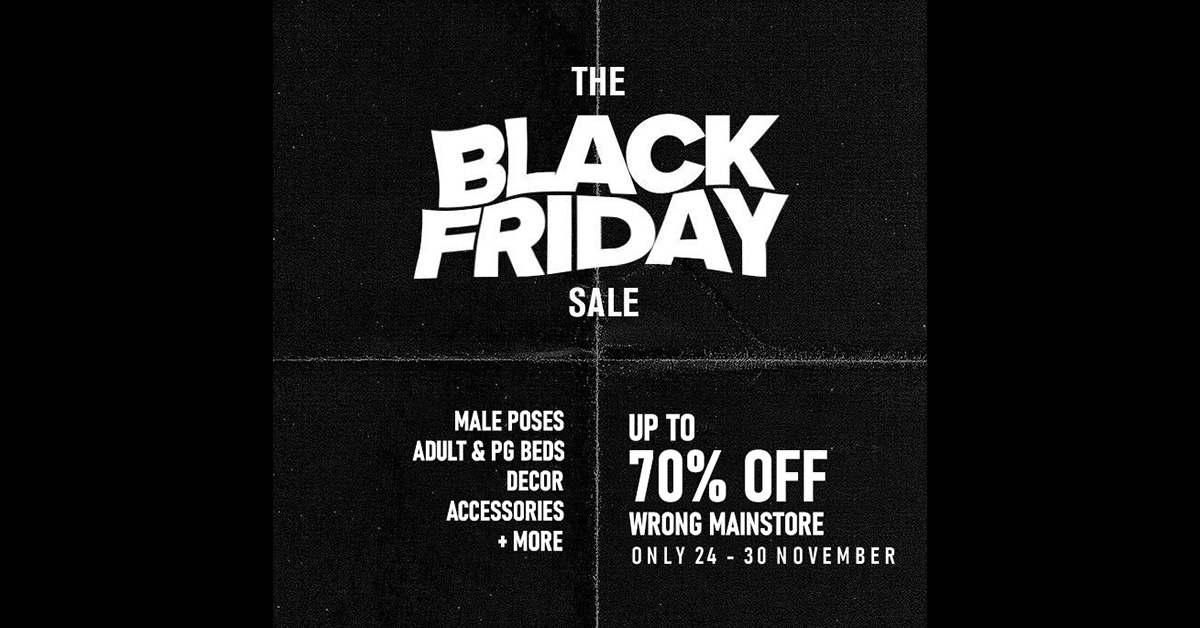 Up to 70% Off Black Friday Sale at Wrong