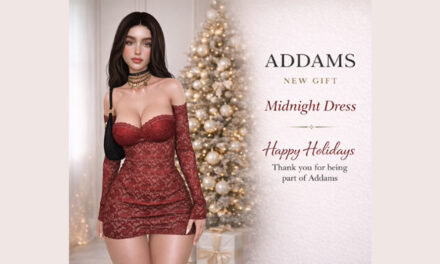 Group Gift Midnight Dress at Addams