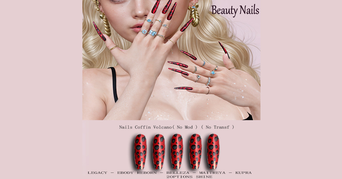 Free Gift Nails Coffin – Volcano from BN on Marketplace