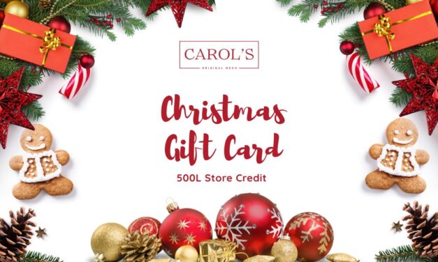 Christmas Group Gift – 500L Gift Card at Carol’s