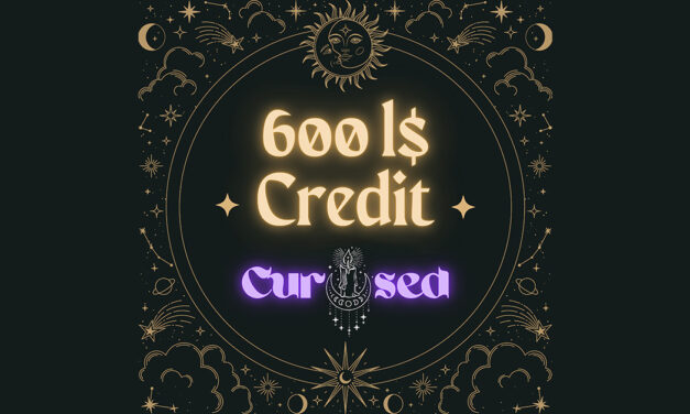 New Group Gift 600L Store Credit at Cursed
