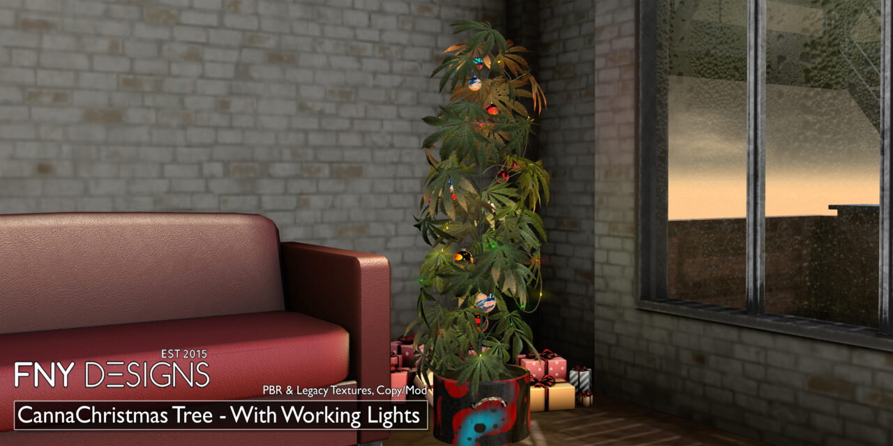 Canna Christmas Tree Sale – Just 100L at FNY Designs