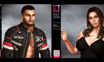 New Group Gifts for Lelutka Rune and Vela at LLT