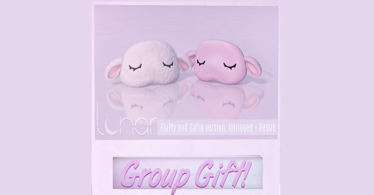 New Group Gift Sleep Masks at Lunar
