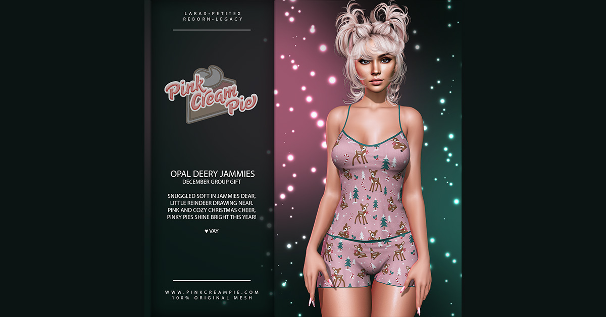 Group Gift Opal Deery Jammies at Pink Cream Pie