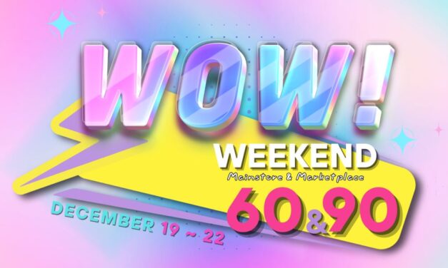 Needing A Little Holiday Treat? Get To Wow Weekend!