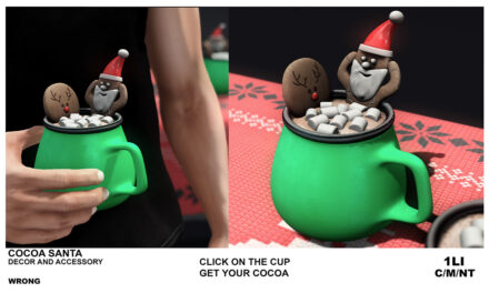 HollyDays Group Gift Cocoa Santa at Wrong!