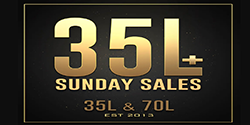35L Sunday Sales