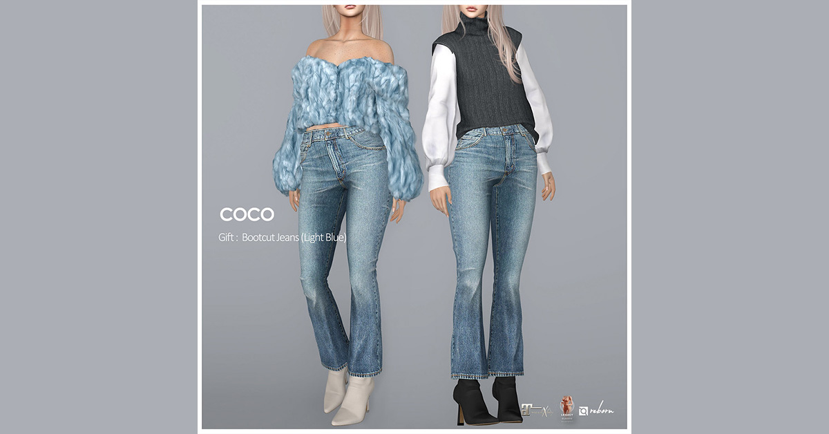 New Group Gift Bootcut Jeans at Coco