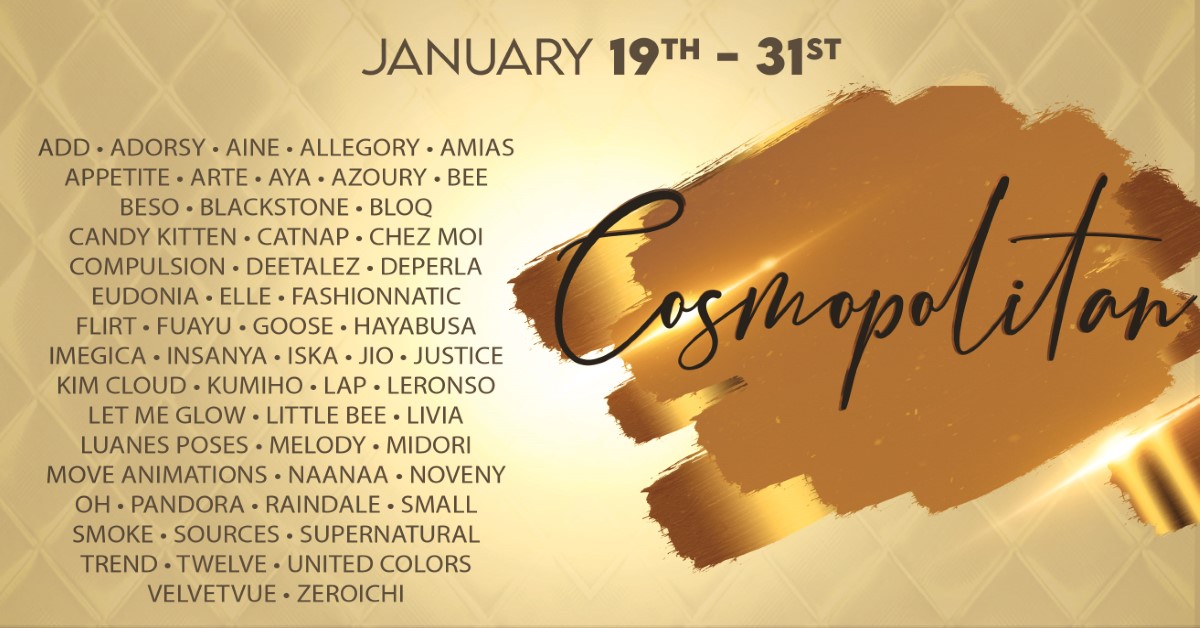 Hit the Ground Shopping With Cosmopolitan!