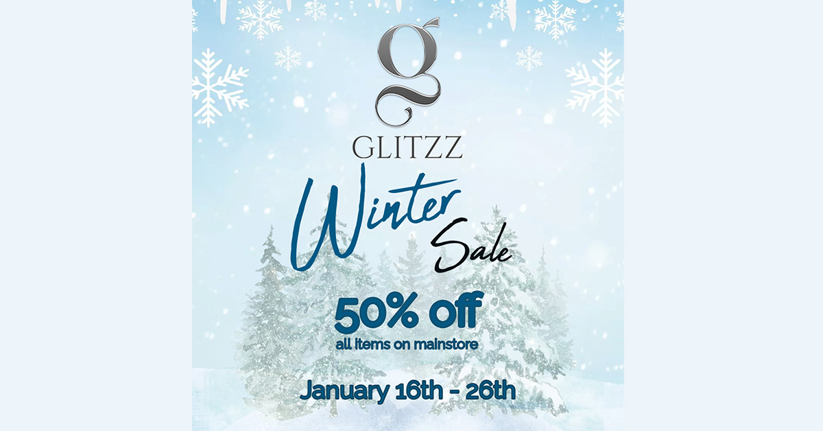 Don’t Miss the Glitzz Winter Sale with 50% Savings Storewide!