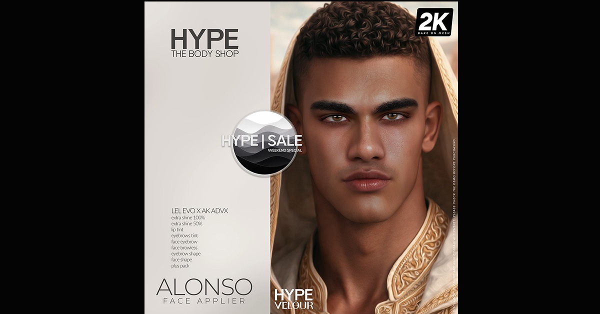 Hype Weekend Sale – Alonso Just 100L per Tone