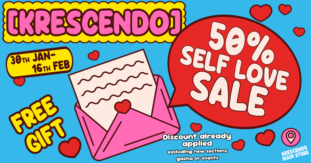 Love Yourself with Krescendo’s 50% Off Self-Love Sale!