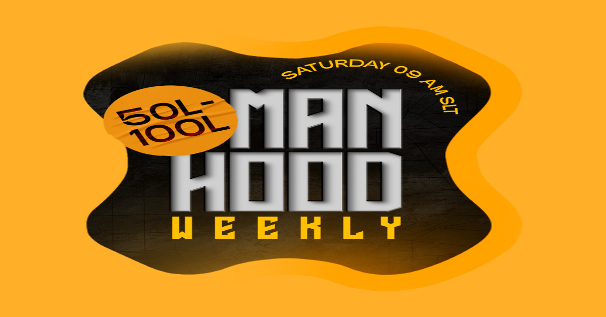 Strong Looks Start With Manhood Weekly