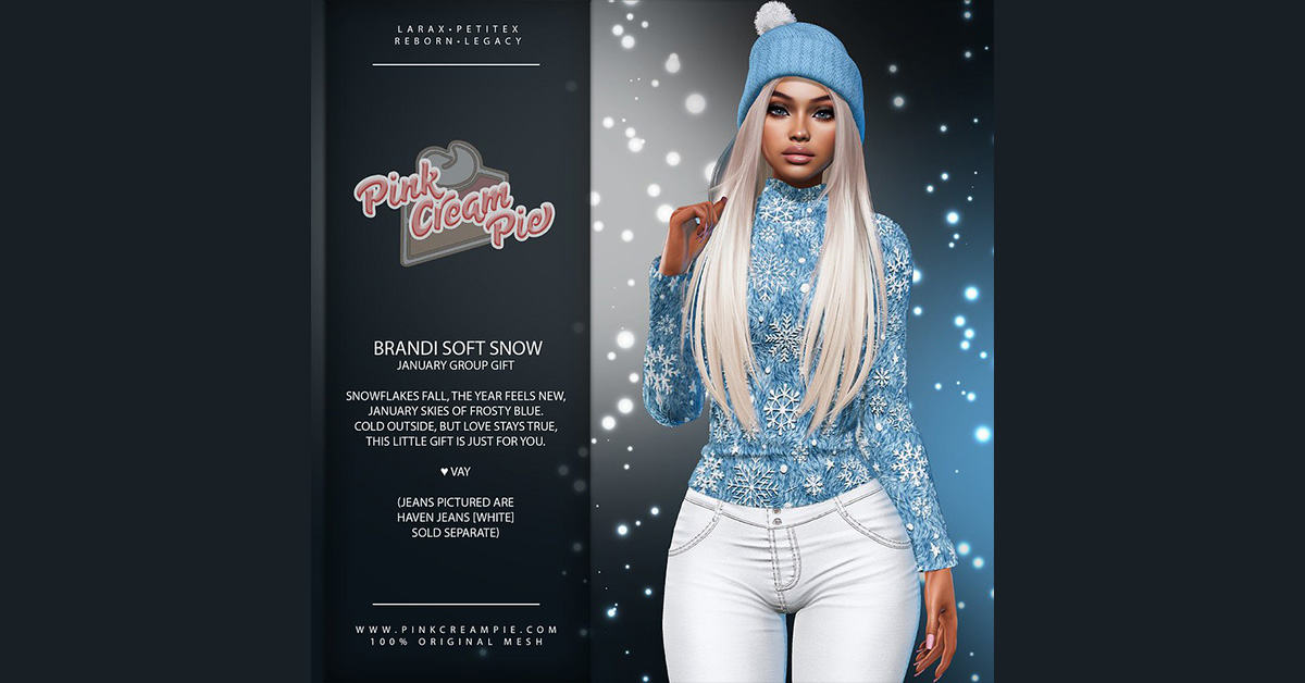 Group Gift Brandi Soft Snow at Pink Cream Pie