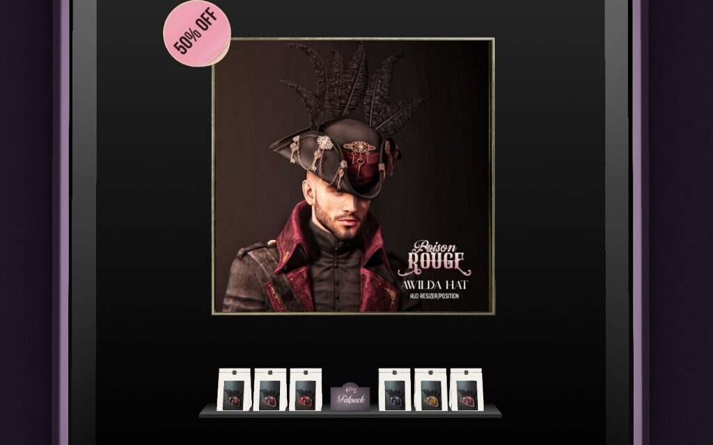 50% Off from Poison Rouge Only at The Outlet