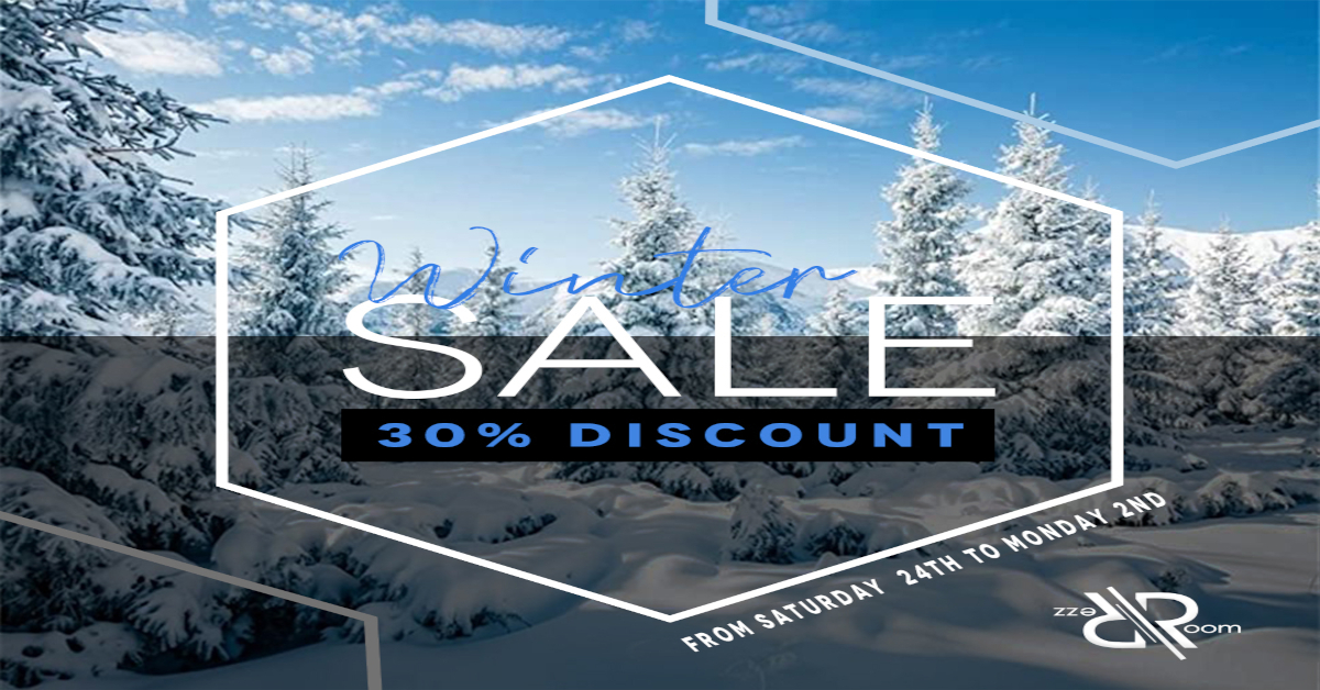 Winter Sale at Rezz Room – 30% Off Storewide!