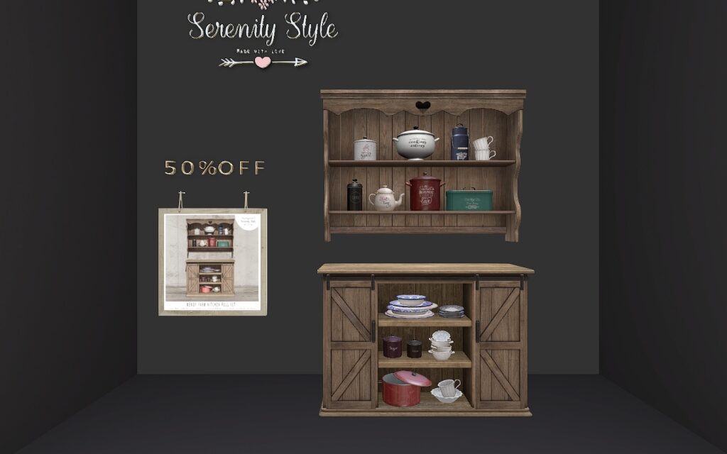 50% Off from Serenity Style Exclusively at The Outlet