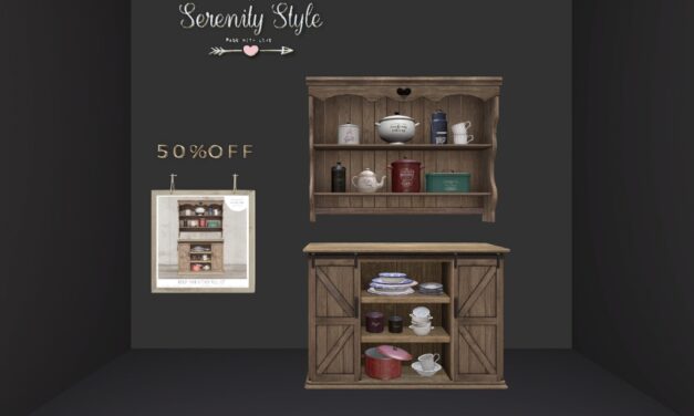50% Off from Serenity Style Exclusively at The Outlet