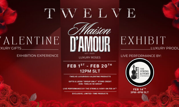 Twelve: Maison d’Amour — Valentine Exhibit (Coming Soon)
