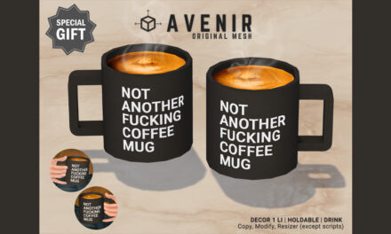 New Group Gift at Avenir – Not Another… Coffee Mug!