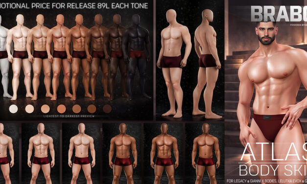 New Release Atlas Body Skins at Brabos