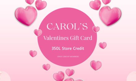 Valentine Group Gift – 350L Store Credit Gift Card at Carol’s
