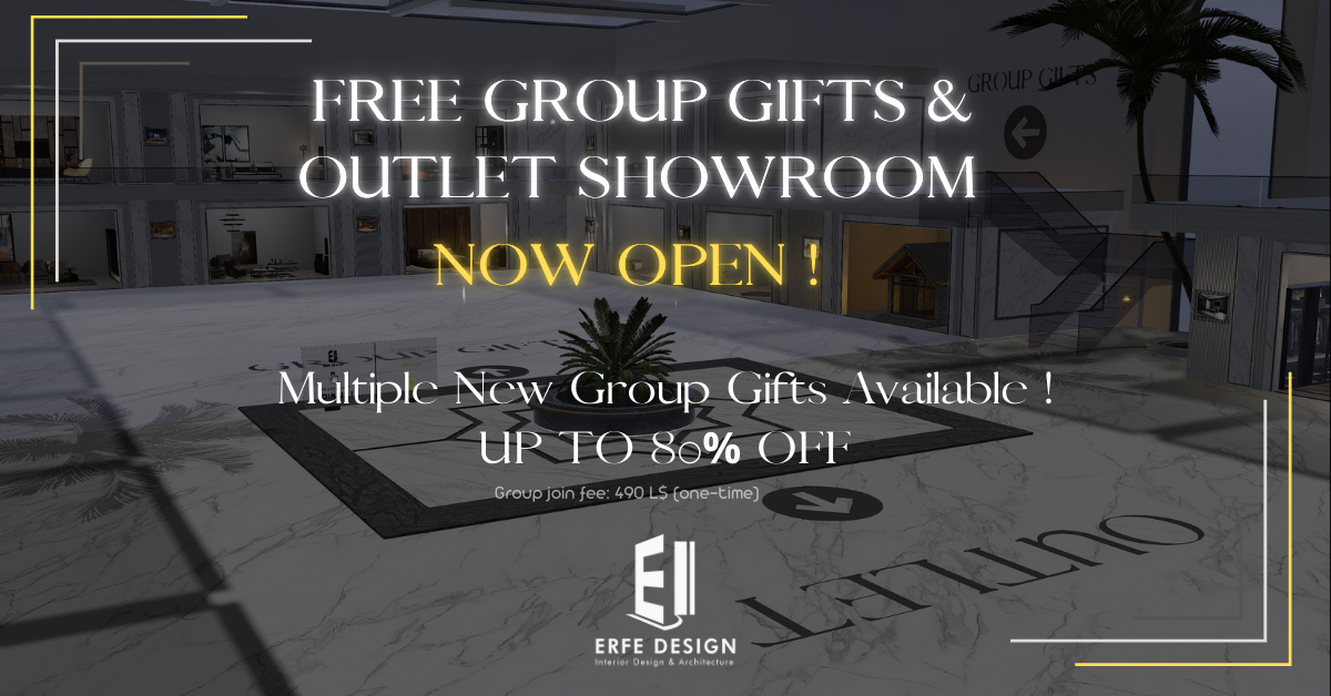 New at Erfe Design – Free Group Gifts & Outlet Showroom