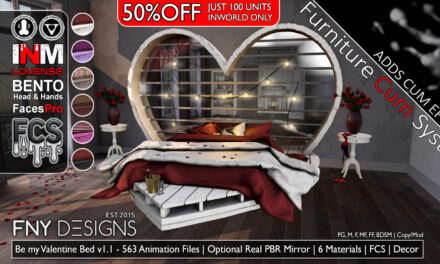 50% Off Sale on Be my Valentine Bed at FNY Designs