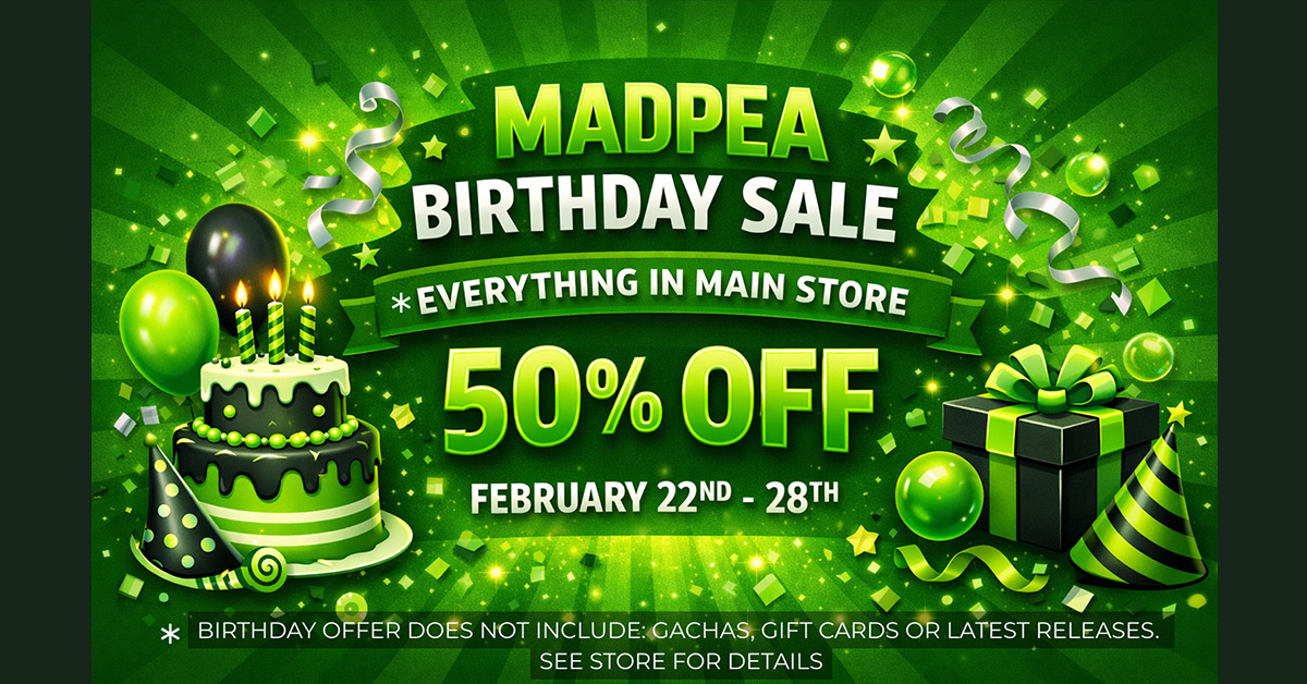 Save Some Green at MadPea Birthday Sale – 50% Off