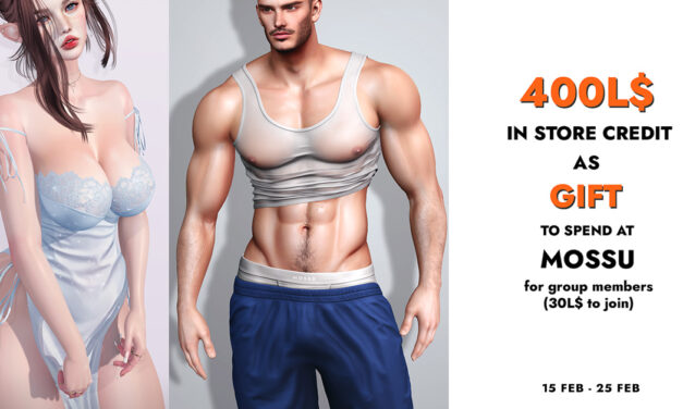 Group Gift 400L Store Credit at Mossu!