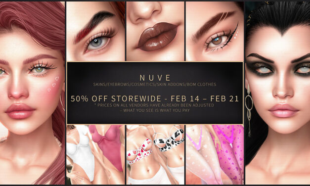 50% Off Storewide Sale at Nuve