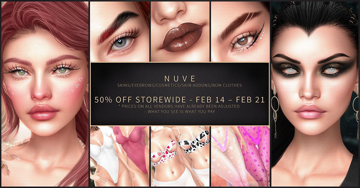 50% Off Storewide Sale at Nuve