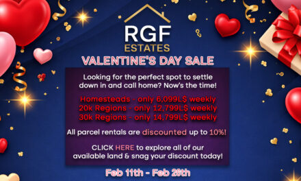 Valentine’s Day Land Sale at RGF Estates!