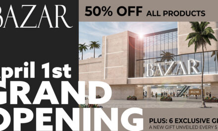 Bazar Grand Opening, Gifts and 50% Off Sale!