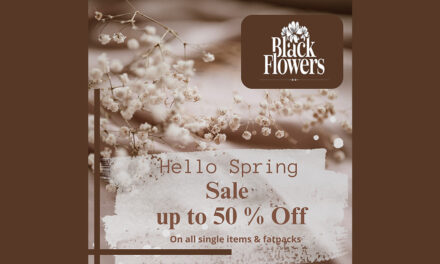 Hello Spring Sale – Up to 50% Off at Black Flowers