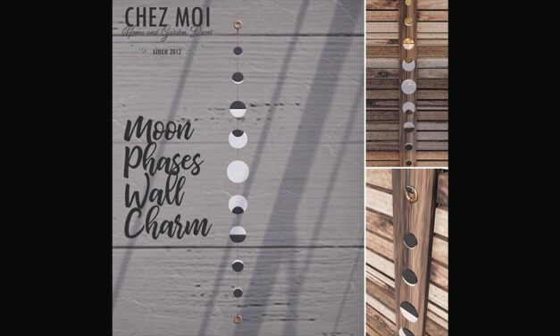 Group Gift Moon Phases Wall Charm at Chez Moi