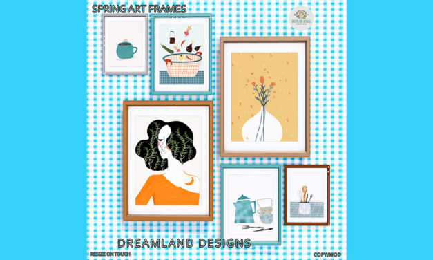 Group Gift Spring Art Frames at Dreamland Designs