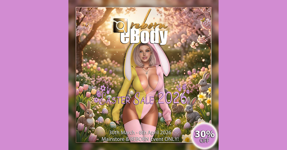 EBody Reborn Easter Sale 2026 – 30% Off Storewide
