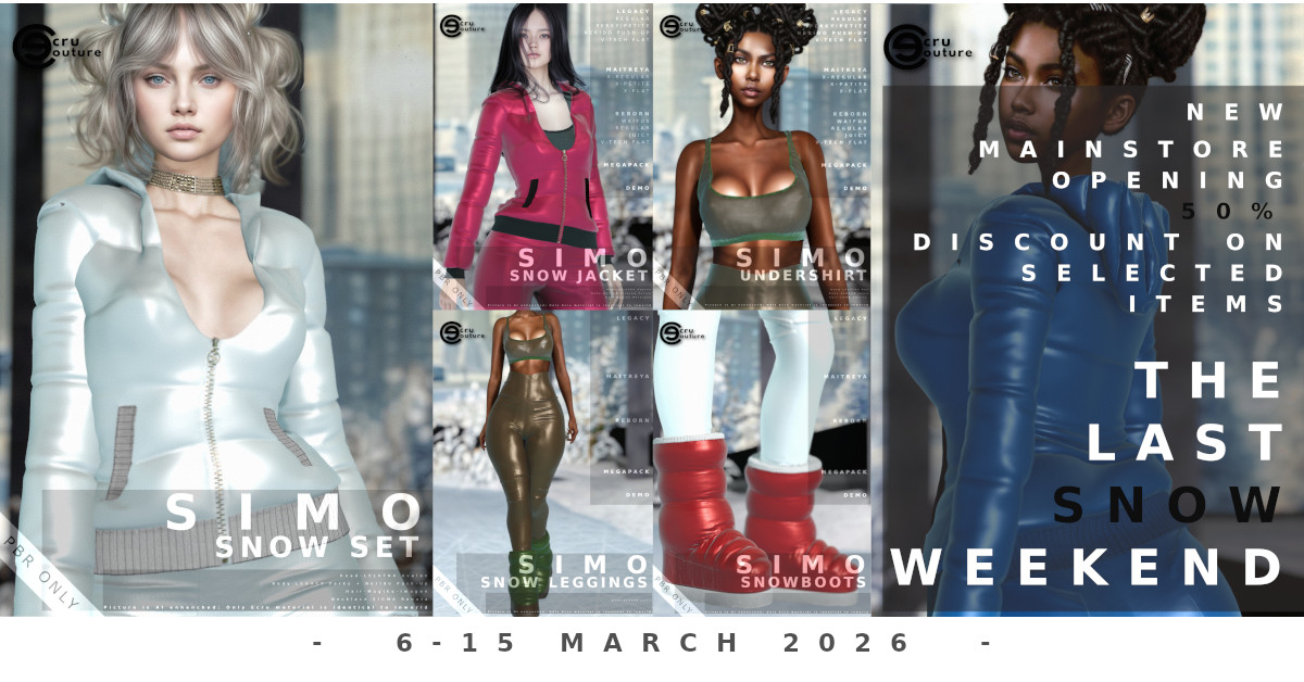 The Last Snow Weekend – 50% Off Sale on Selected Items at Ecru Couture
