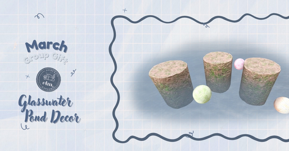 March Group Gift Glasswater Pond Decor at Elm.