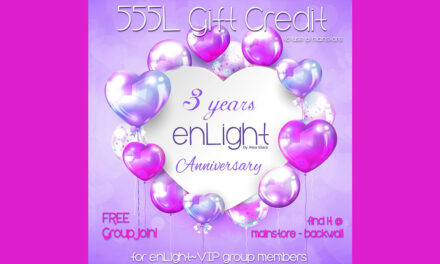 EnLight Third Anniversary Group Gift 555L Store Credit