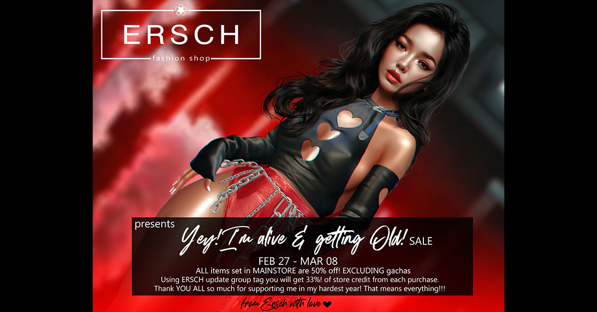 Ersch Yey! I’m Alive & Getting Old Sale – 50% Off Storewide