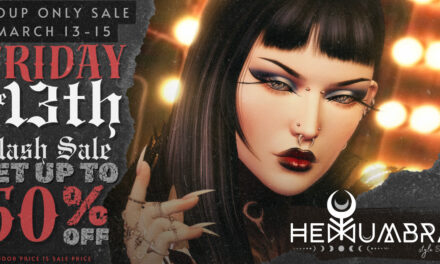 Hexumbra Friday the 13th Sale for Group Members