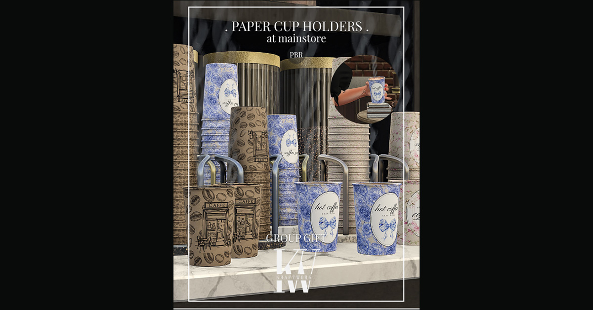 KraftWork Group Gift Paper Cup Holders